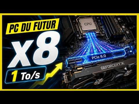 Cest FOU : Ton PC va aller 8x plus vite avec le PCIe 8.0
