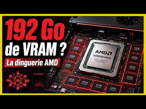 AMD LÂCHE UNE BOMBE et NVIDIA va avoir un PROBLEME = 192 Go de VRAM sur les prochains APU ?