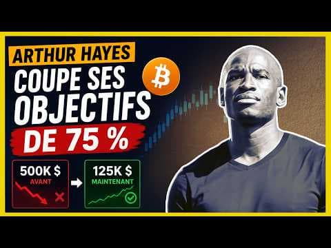 Mais pourquoi Arthur Hayes coupe ses objectifs de 75 % : Bitcoin à 125K, Pas 500K ?