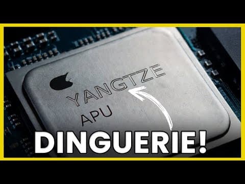 L'incroyable puce "Yangtze" ! Cet APU chinois est une DINGUERIE ! 😱