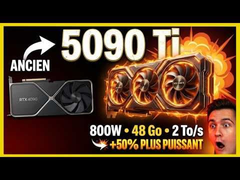 RTX 5090 Ti : leaks et dernières infos !