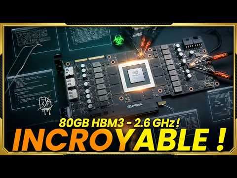 Aussi puissant qu'une 5090 ? Ce GPU avec 80Go de VRAM a été HACKÉ pour les PC !