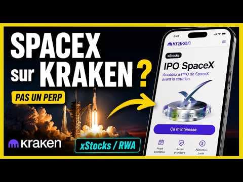 IPO SpaceX : Achete avant Wall Street sur Kraken : l’IPO que les Français choper facile
